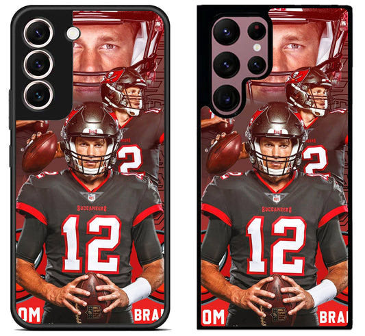 Tom Brady Tampa Bay Buccaneers Wallpaper Samsung Galaxy S22 | S22+ | S22 Ultra Case