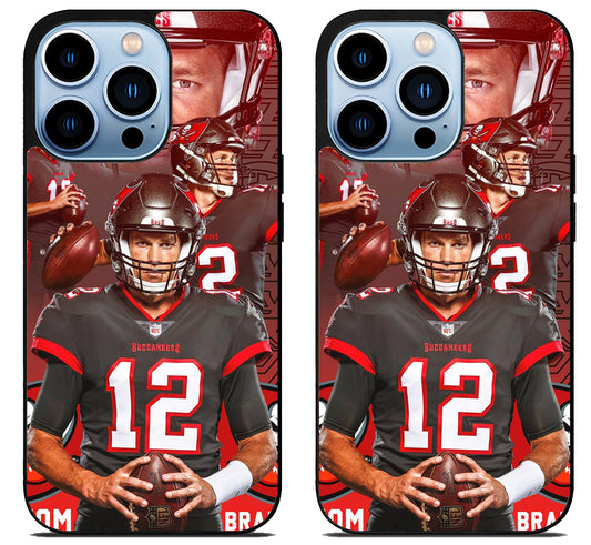 Tom Brady Tampa Bay Buccaneers Wallpaper iPhone 15 Pro | iPhone 15 Pro Max Case