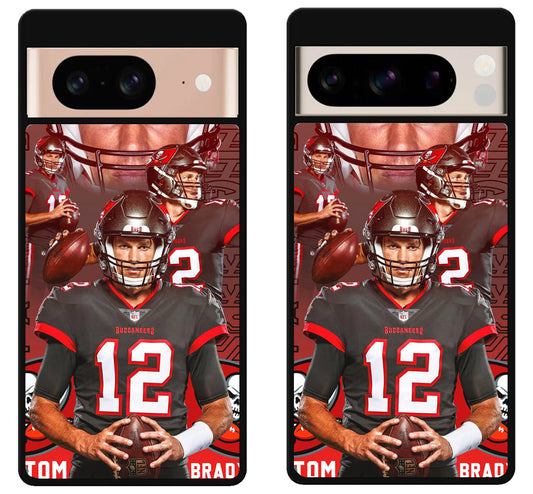Tom Brady Tampa Bay Buccaneers Wallpaper Google Pixel 8 | 8 Pro Case