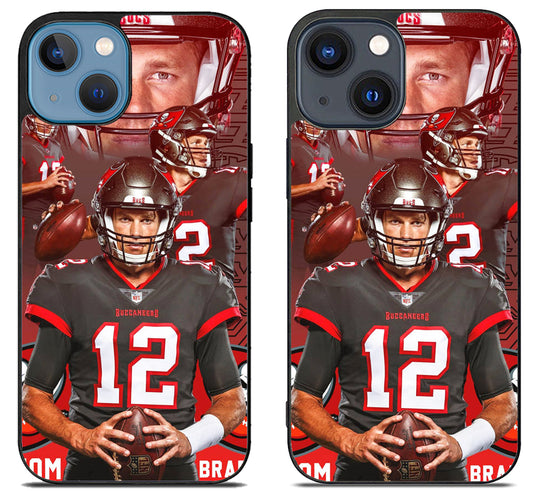 Tom Brady Tampa Bay Buccaneers Wallpaper iPhone 15 | iPhone 15 Plus Case