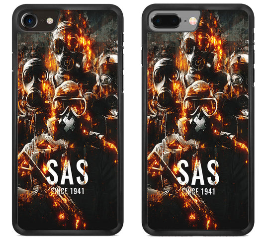 Tom Clancy Rainbow Six Siege SAS Team Operation iPhone 8 | 8 Plus Case