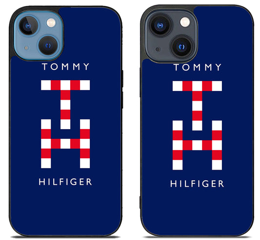 Tommy Hilfiger Blue iPhone 15 | iPhone 15 Plus Case