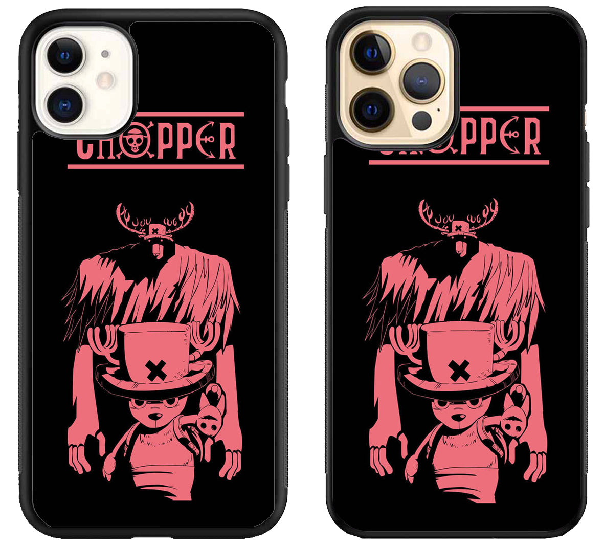 Tony Chopper One Piece Black iPhone 12 | 12 Mini | 12 Pro | 12 Pro Max Case