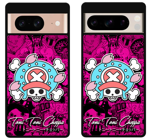 Tony Chopper One Piece Collage Google Pixel 8 | 8 Pro Case