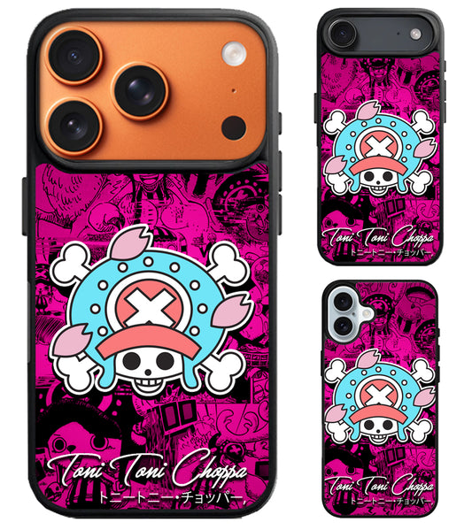 Tony Chopper One Piece Collage iPhone Air | iPhone 17 | 17 Pro | 17 Pro Max Case