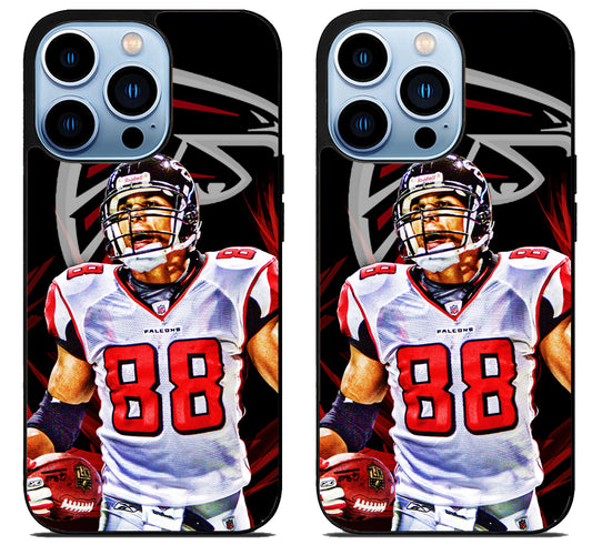 Tony Gonzalez Falcons iPhone 15 Pro | iPhone 15 Pro Max Case