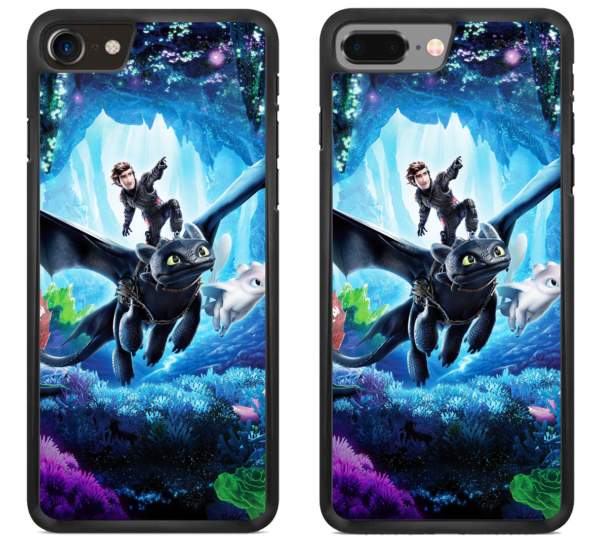 Toothless Dragon And Hiccup iPhone 8 | 8 Plus Case