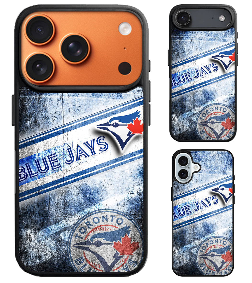 Toronto Blue Jays Logo Background iPhone Air | iPhone 17 | 17 Pro | 17 Pro Max Case