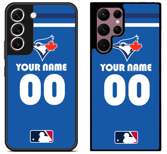 Custom Personalized Toronto Blue Jays MLB Samsung Galaxy S22 | S22+ | S22 Ultra Case