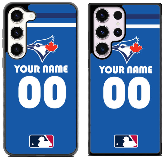 Custom Personalized Toronto Blue Jays MLB Samsung Galaxy S23 | S23+ | S23 Ultra Case