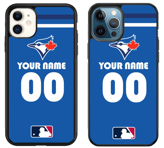Custom Personalized Toronto Blue Jays MLB iPhone 11 | 11 Pro | 11 Pro Max Case