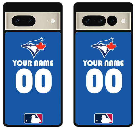 Custom Personalized Toronto Blue Jays MLB Google Pixel 7 | 7 Pro Case