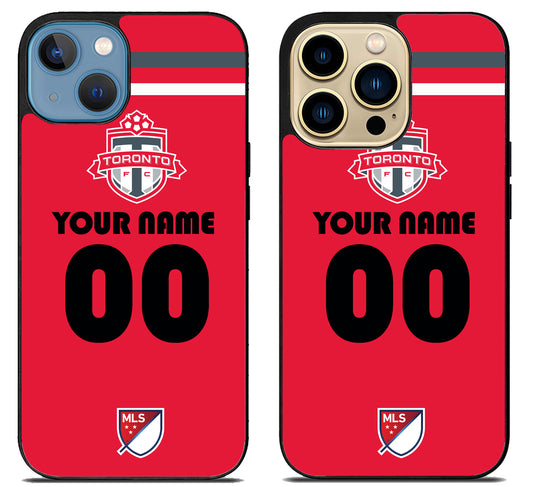 Custom Personalized Toronto FC MLS iPhone 14 | 14 Plus | 14 Pro | 14 Pro Max Case
