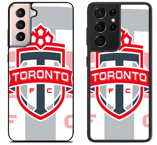 Toronto FC Logo Background Samsung Galaxy S21 | S21 FE | S21+ | S21 Ultra Case