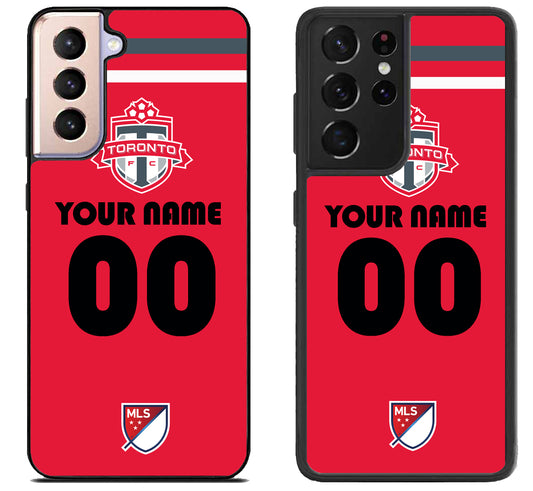 Custom Personalized Toronto FC MLS Samsung Galaxy S21 | S21 FE | S21+ | S21 Ultra Case