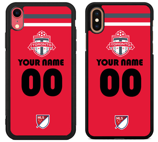 Custom Personalized Toronto FC MLS iPhone X | Xs | Xr | Xs Max Case