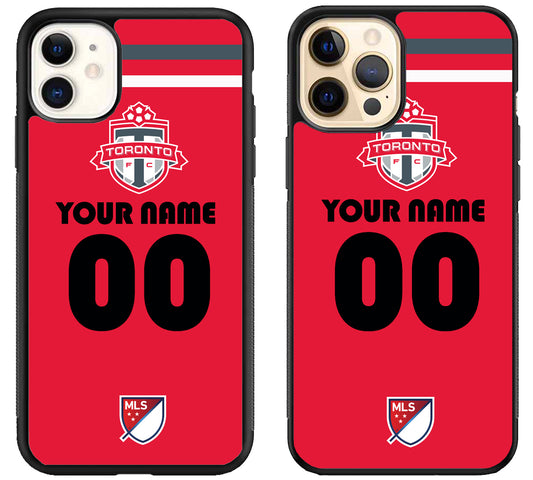 Custom Personalized Toronto FC MLS iPhone 12 | 12 Mini | 12 Pro | 12 Pro Max Case