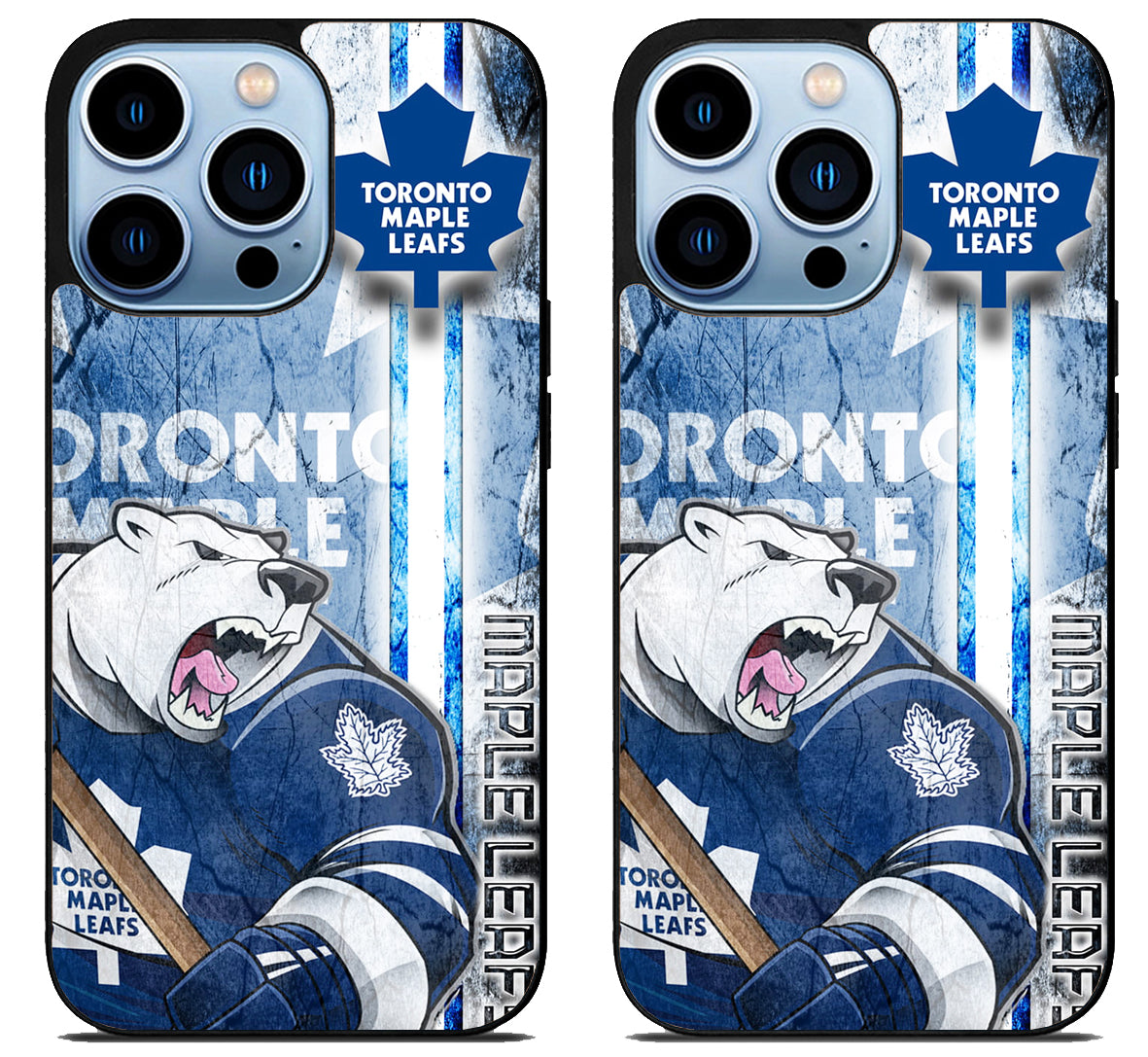 Toronto Maple Leafs Background iPhone 15 Pro | iPhone 15 Pro Max Case