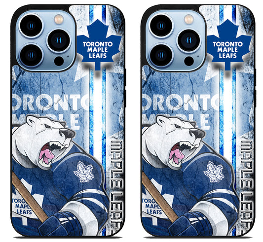 Toronto Maple Leafs Background iPhone 15 Pro | iPhone 15 Pro Max Case