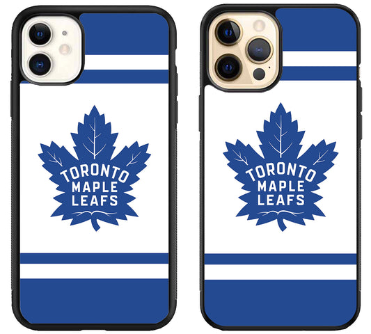 Toronto Maple Leafs Stripe iPhone 12 | 12 Mini | 12 Pro | 12 Pro Max Case