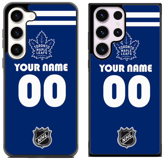 Custom Personalized Toronto Maple Leafs NHL Samsung Galaxy S23 | S23+ | S23 Ultra Case