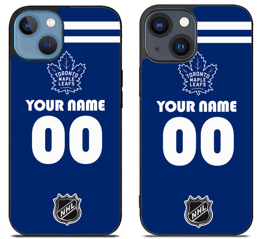 Custom Personalized Toronto Maple Leafs NHL iPhone 15 | iPhone 15 Plus Case