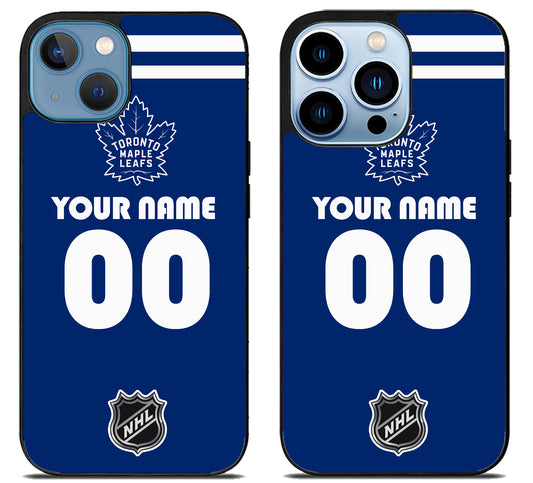 Custom Personalized Toronto Maple Leafs NHL iPhone 13 | 13 Mini | 13 Pro | 13 Pro Max Case
