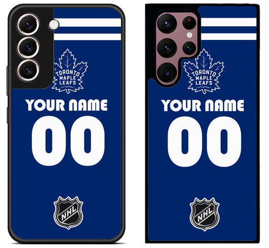 Custom Personalized Toronto Maple Leafs NHL Samsung Galaxy S22 | S22+ | S22 Ultra Case
