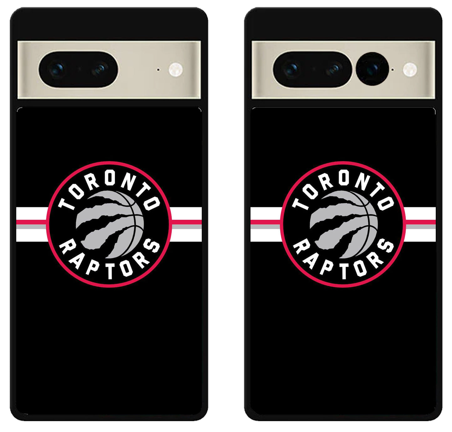 Toronto Raptors Black Stripe Google Pixel 7 | 7 Pro Case