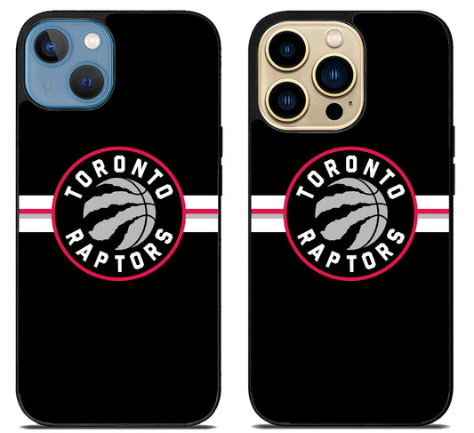 Toronto Raptors Black Stripe iPhone 14 | 14 Plus | 14 Pro | 14 Pro Max Case