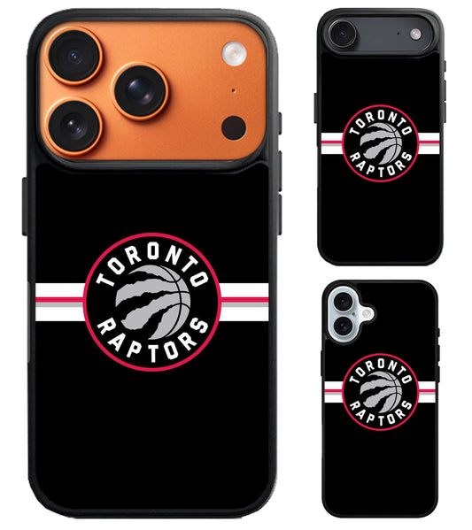 Toronto Raptors Black iPhone Air | iPhone 17 | 17 Pro | 17 Pro Max Case