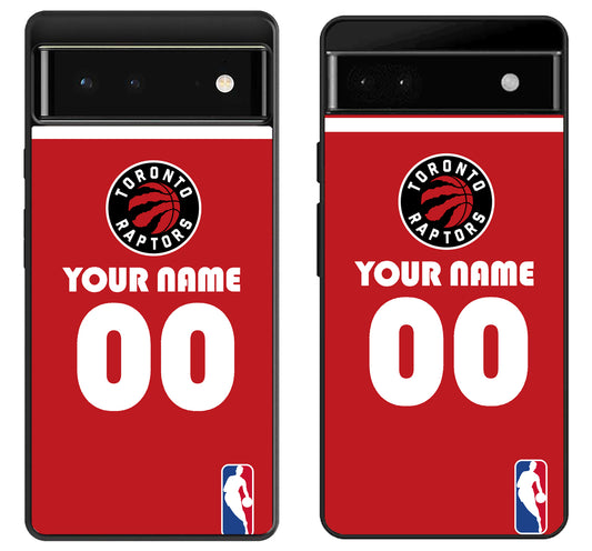 Custom Personalized Toronto Raptors NBA Google Pixel 6 | 6A | 6 Pro Case