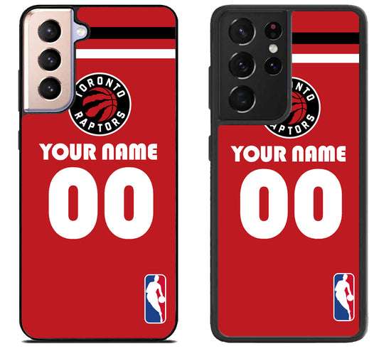 Custom Personalized Toronto Raptors NBA Samsung Galaxy S21 | S21 FE | S21+ | S21 Ultra Case