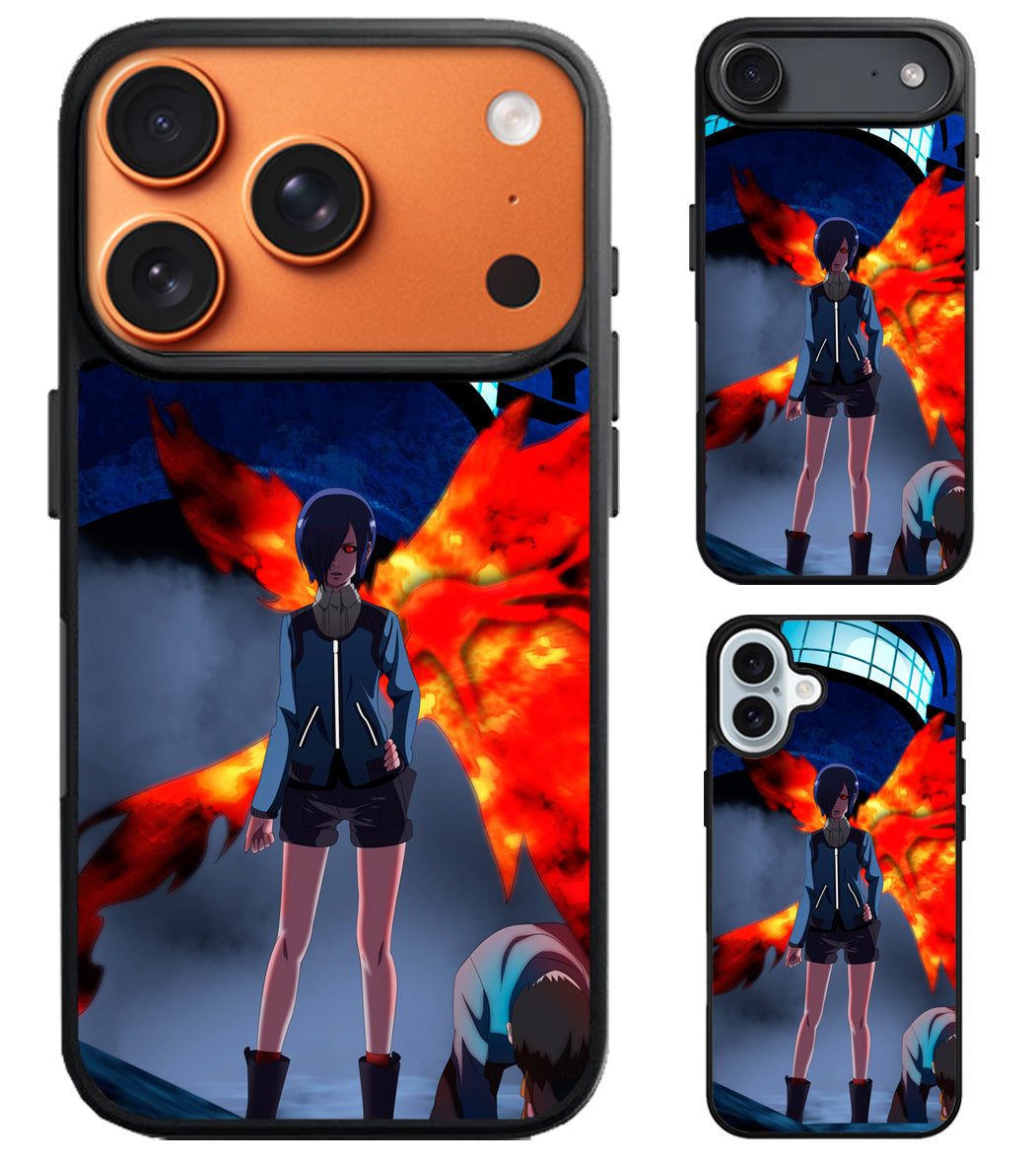 Touka Kirishima Tokyo Ghoul Anime iPhone Air | iPhone 17 | 17 Pro | 17 Pro Max Case