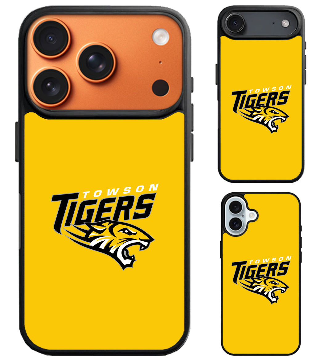 Towson Tigers Logo iPhone Air | iPhone 17 | 17 Pro | 17 Pro Max Case