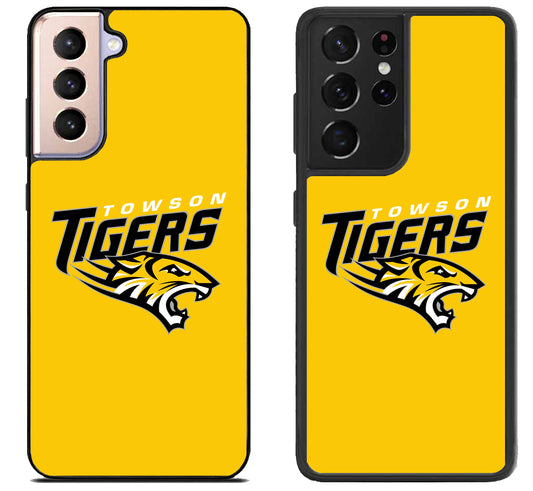 Towson Tigers Logo Samsung Galaxy S21 | S21 FE | S21+ | S21 Ultra Case