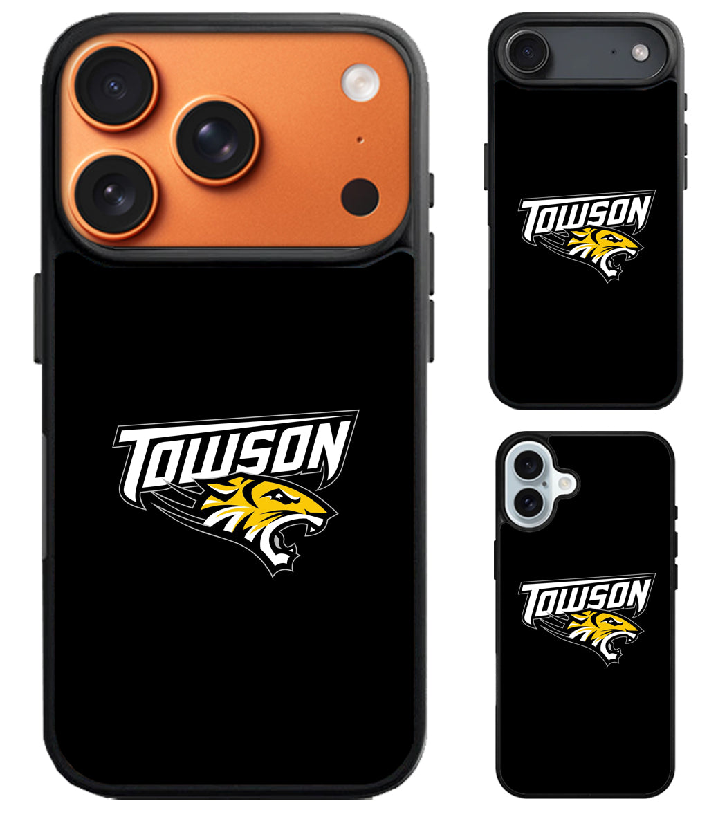 Towson Tigers University iPhone Air | iPhone 17 | 17 Pro | 17 Pro Max Case