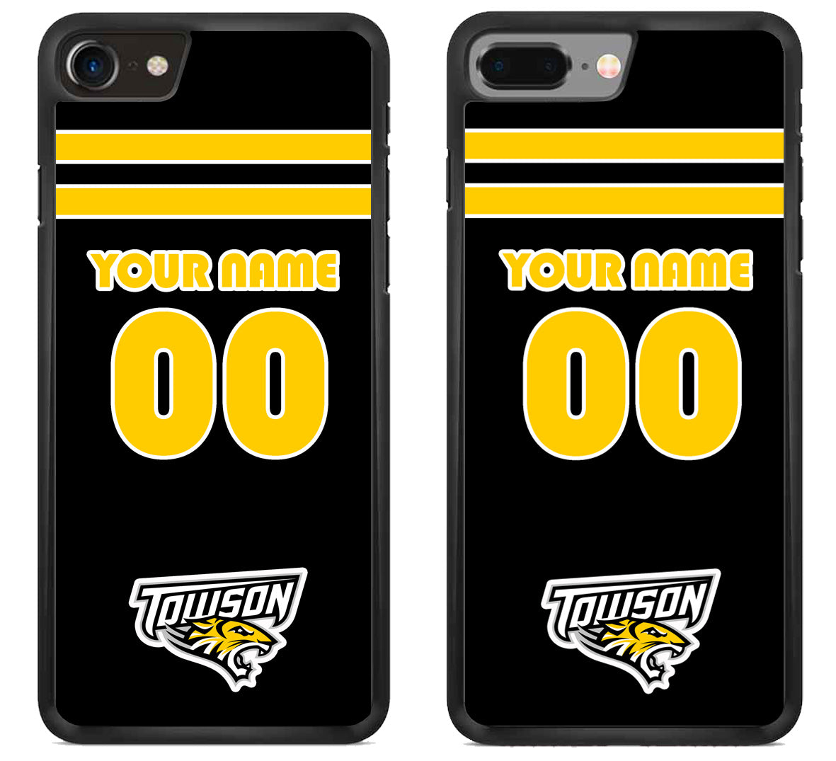 Custom Personalized Towson Tigers iPhone 8 | 8 Plus Case