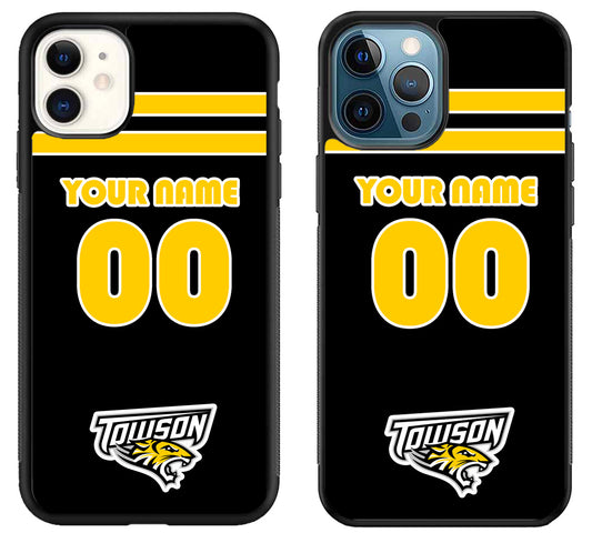 Custom Personalized Towson Tigers iPhone 11 | 11 Pro | 11 Pro Max Case