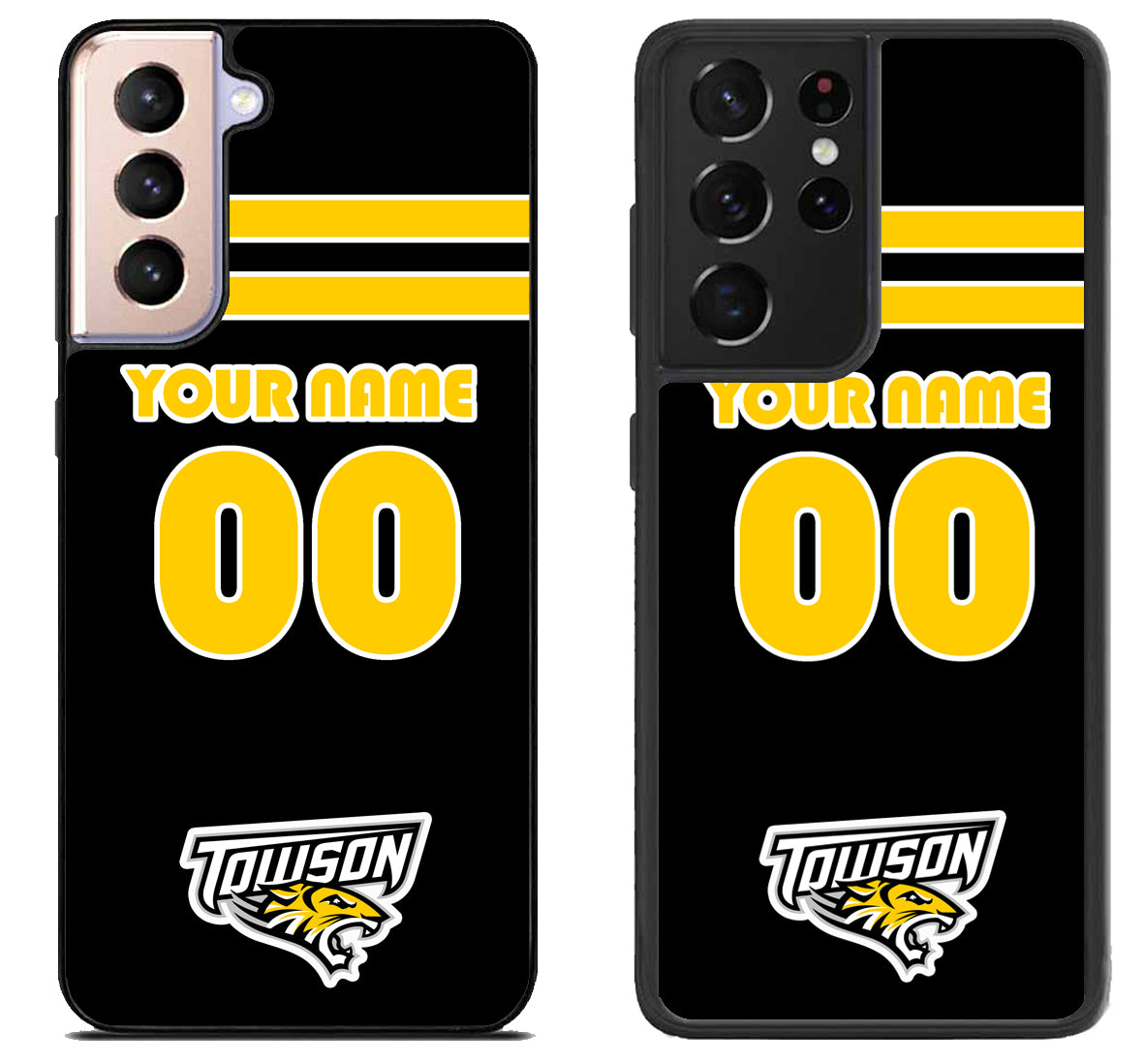 Custom Personalized Towson Tigers Samsung Galaxy S21 | S21 FE | S21+ | S21 Ultra Case