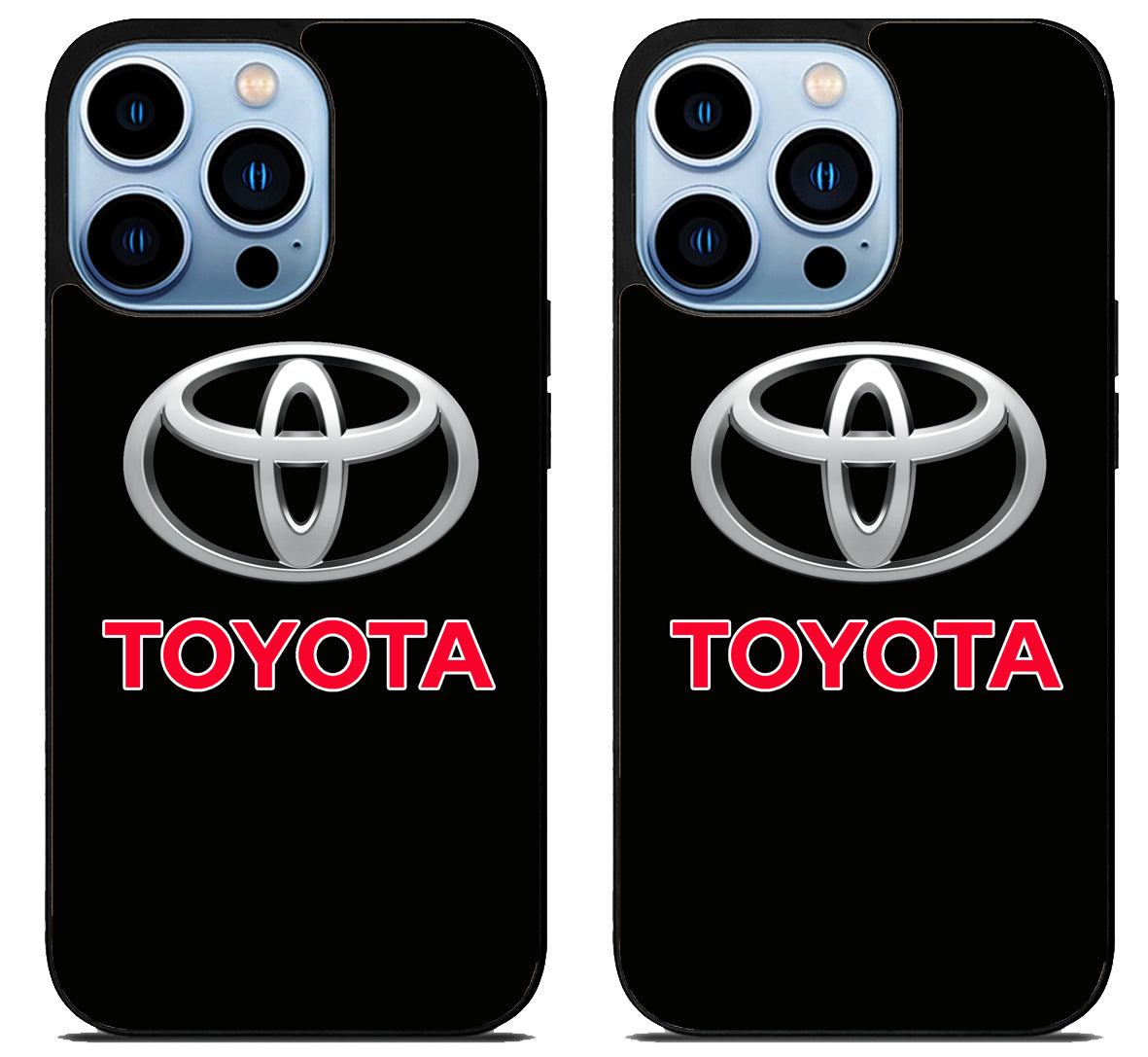 Toyota Logo Black iPhone 15 Pro | iPhone 15 Pro Max Case