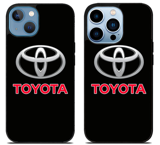 Toyota Logo Black iPhone 13 | 13 Mini | 13 Pro | 13 Pro Max Case