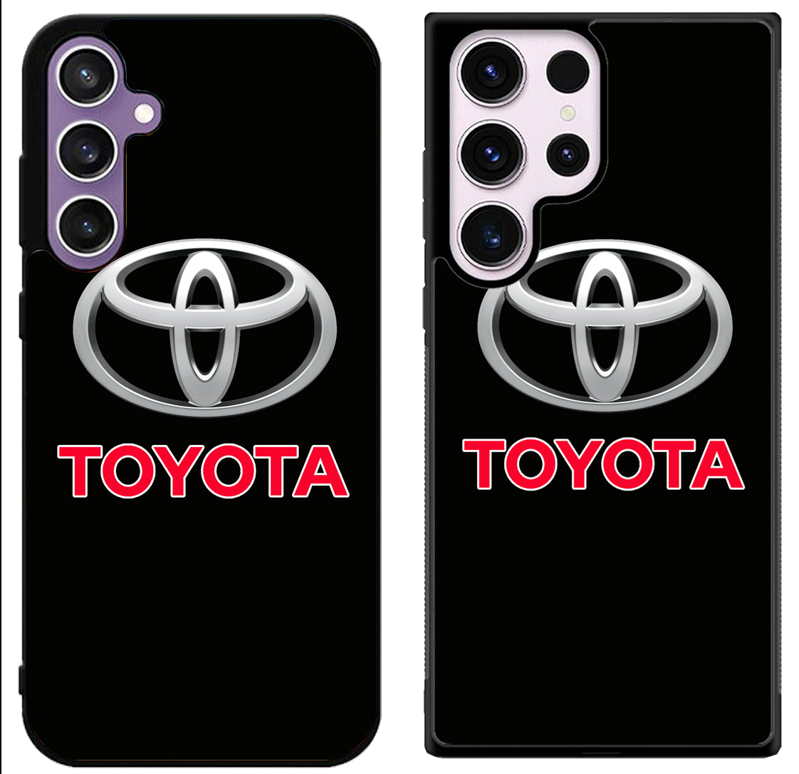 Toyota Logo Black Samsung Galaxy S24 | S24+ | S24 Ultra Case