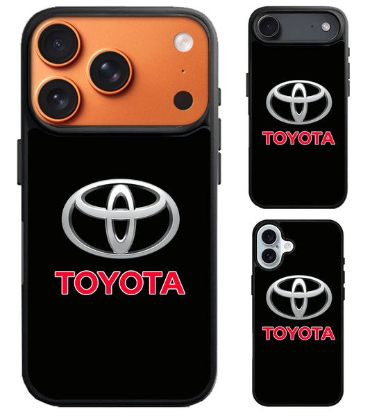 Toyota Logo Black iPhone Air | iPhone 17 | 17 Pro | 17 Pro Max Case