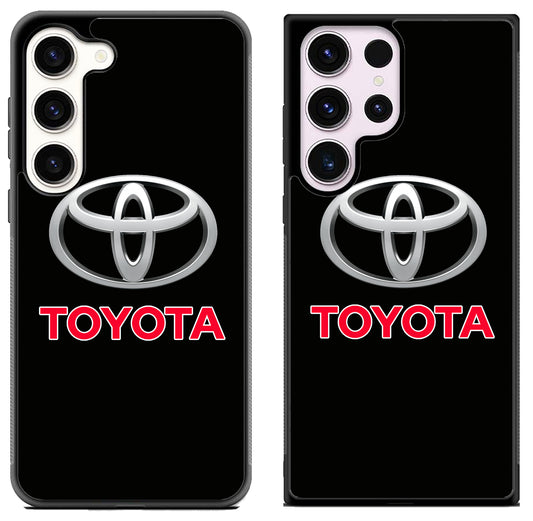 Toyota Logo Black Samsung Galaxy S23 | S23+ | S23 Ultra Case