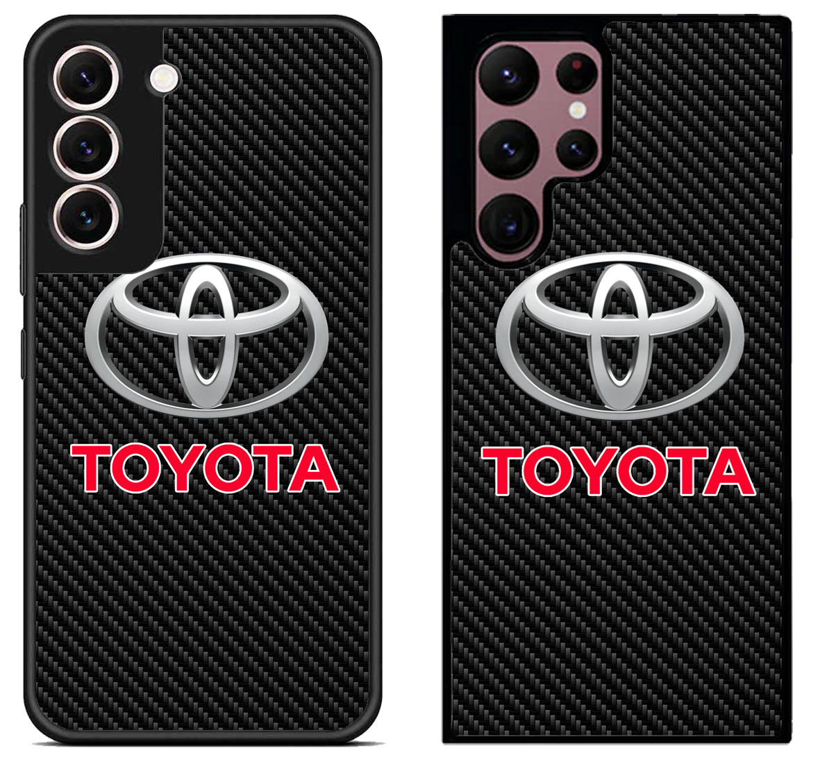 Toyota Logo Carbon Samsung Galaxy S22 | S22+ | S22 Ultra Case