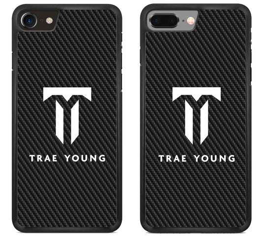 Trae Young Logo Carbon iPhone 8 | 8 Plus Case