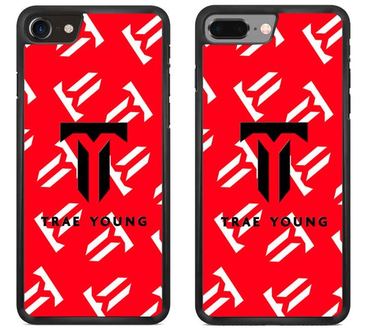 Trae Young Logo Collage iPhone 8 | 8 Plus Case