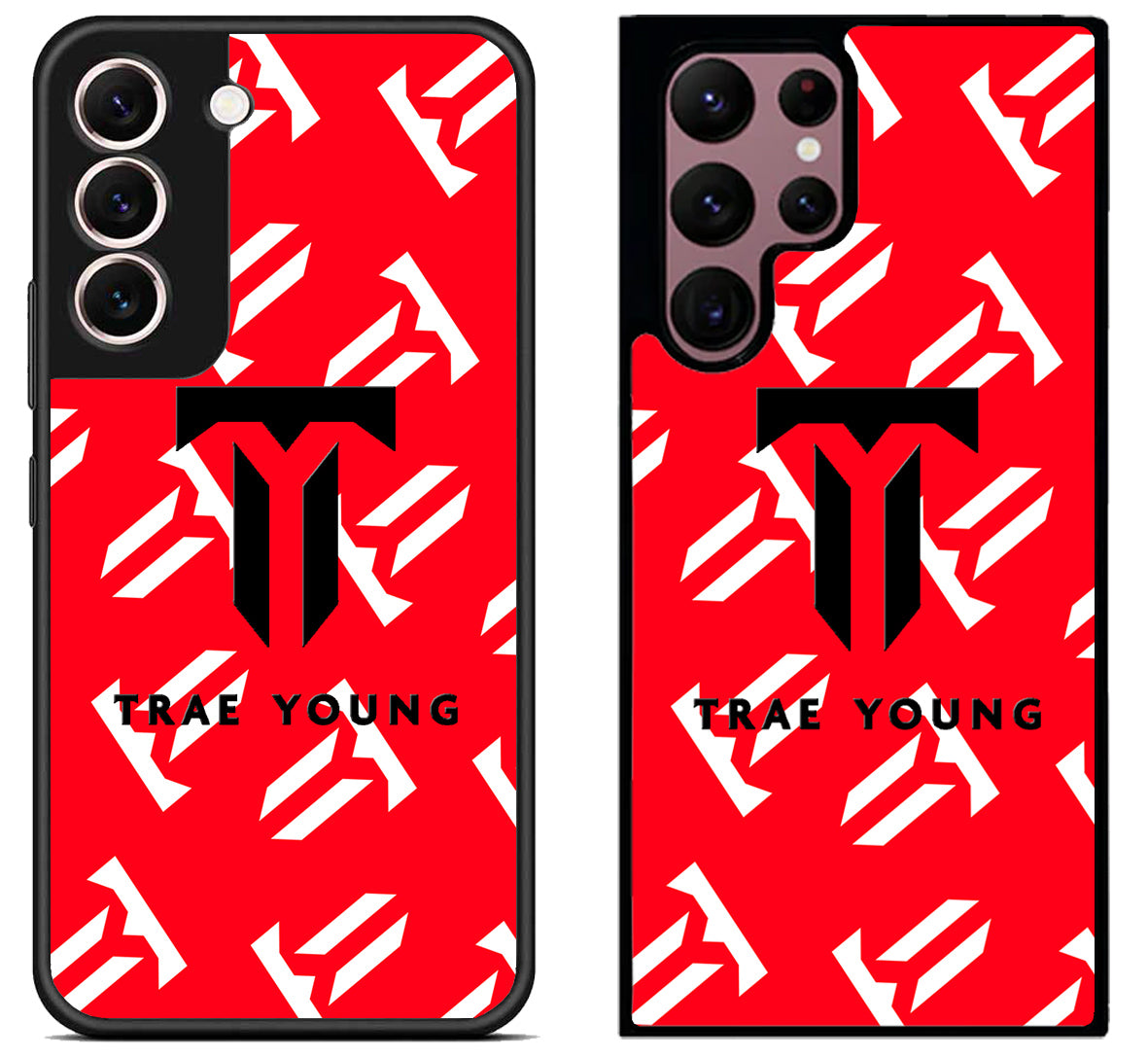Trae Young Logo Collage Samsung Galaxy S22 | S22+ | S22 Ultra Case