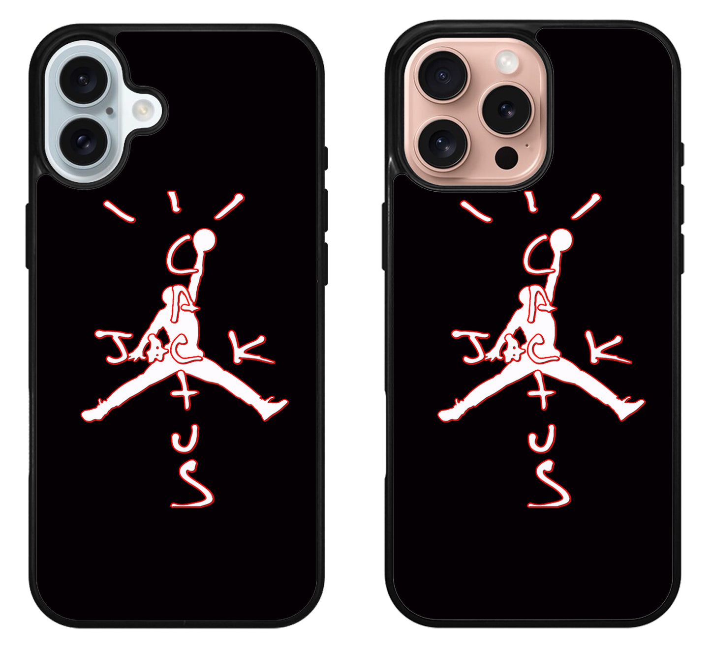 Travis Scott Jack Cactus X Jordan Black iPhone 16 | 16 Plus | 16 Pro | 16 Pro Max Case